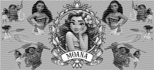 16oz black and white-B 91